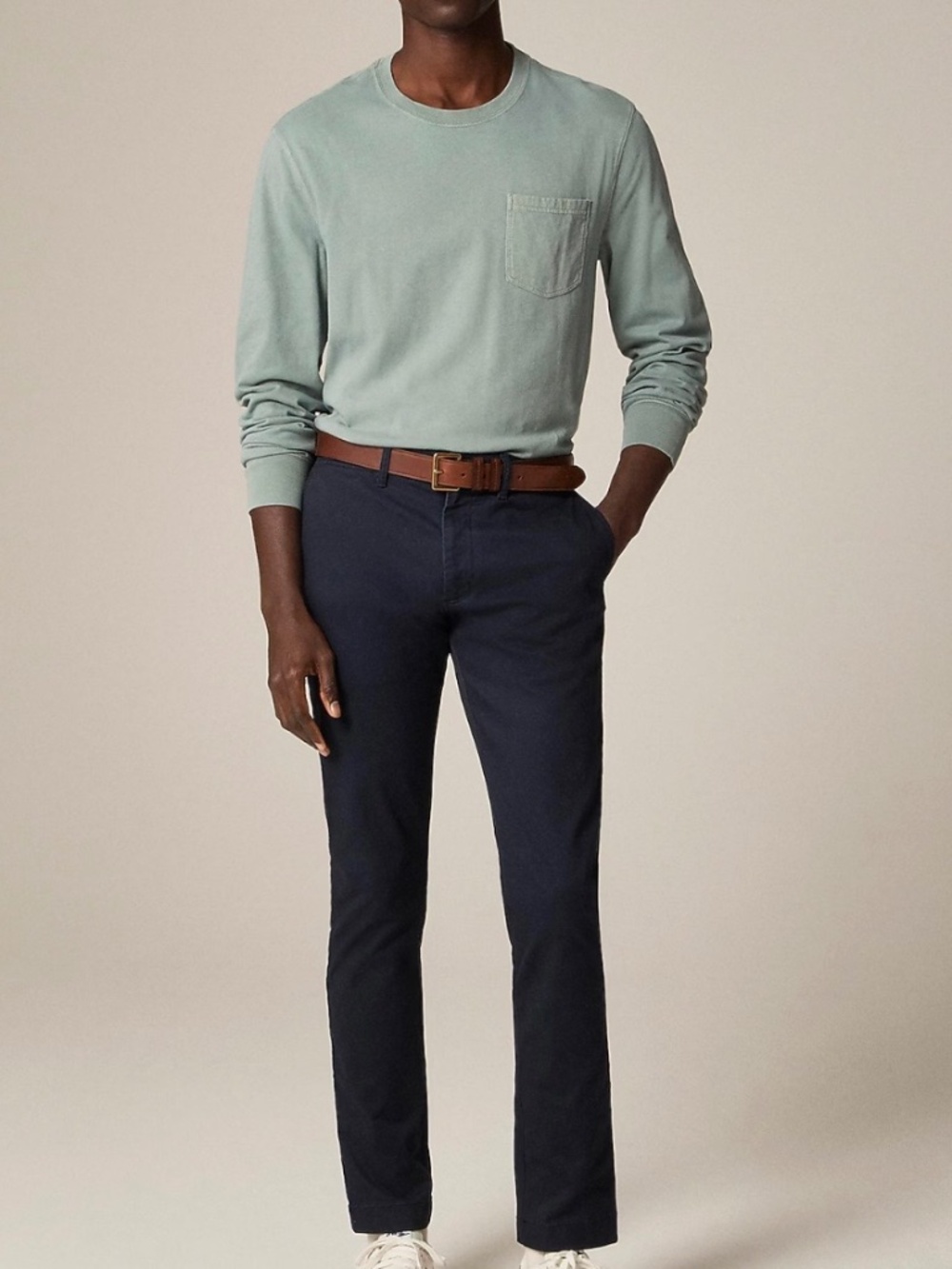 JCREW 484 Slim-fit stretch chino pant